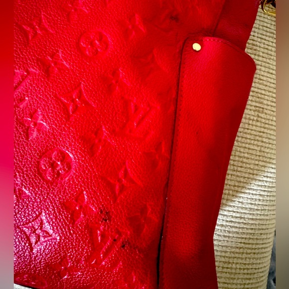 Louis Vuitton Bagatelle Hobo - red monogram - Picture 2 of 3